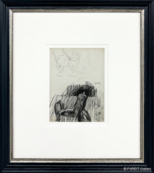 ENSOR James - Studie met een kan en glazen